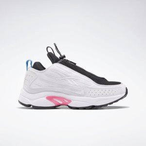 Reebok DMX Series 2K Zip Turnschuhe Damen - Weiß/Rosa - DE 854-VMJ